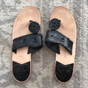 Black Jack Rogers Sandals